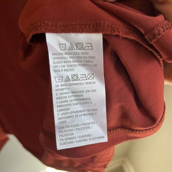 Susan Graver Womens Maroon Long Cardigan LP Long Open Front Draped Sweater - Picture 7 of 7